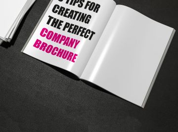 8 tips for creating the perfect company brochure